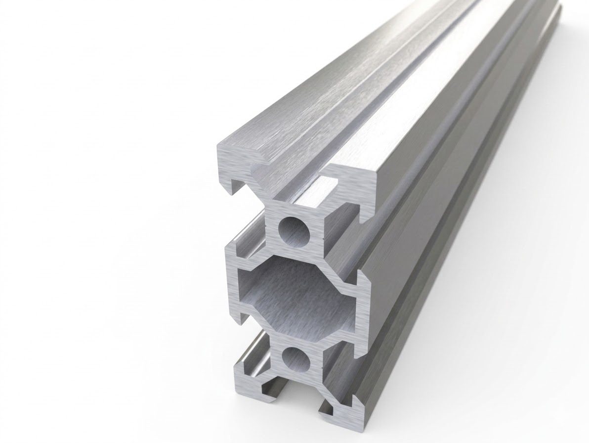Aluminum square profiles 40x40 and 80x80 for fence construction