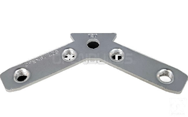 Łącznik 120° MAKERLINK T-Nut V-SLOT [rowek 6] | nakrętka rowkowa profil aluminiowy