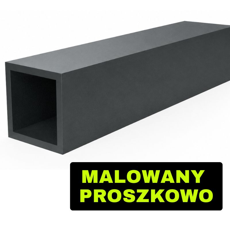 Profil aluminiowy zamknięty 20x20x2 malowany proszkowo — 1000 mm