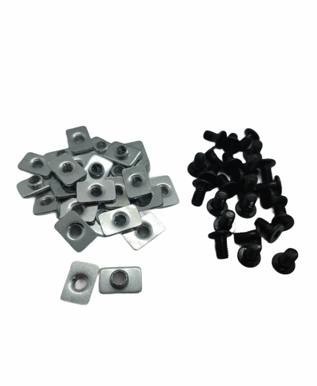 Zestaw: 25x T-NUT M5 + 25x Śruba imbusowa M5x8mm | nakrętka rowkowa profil aluminiowy