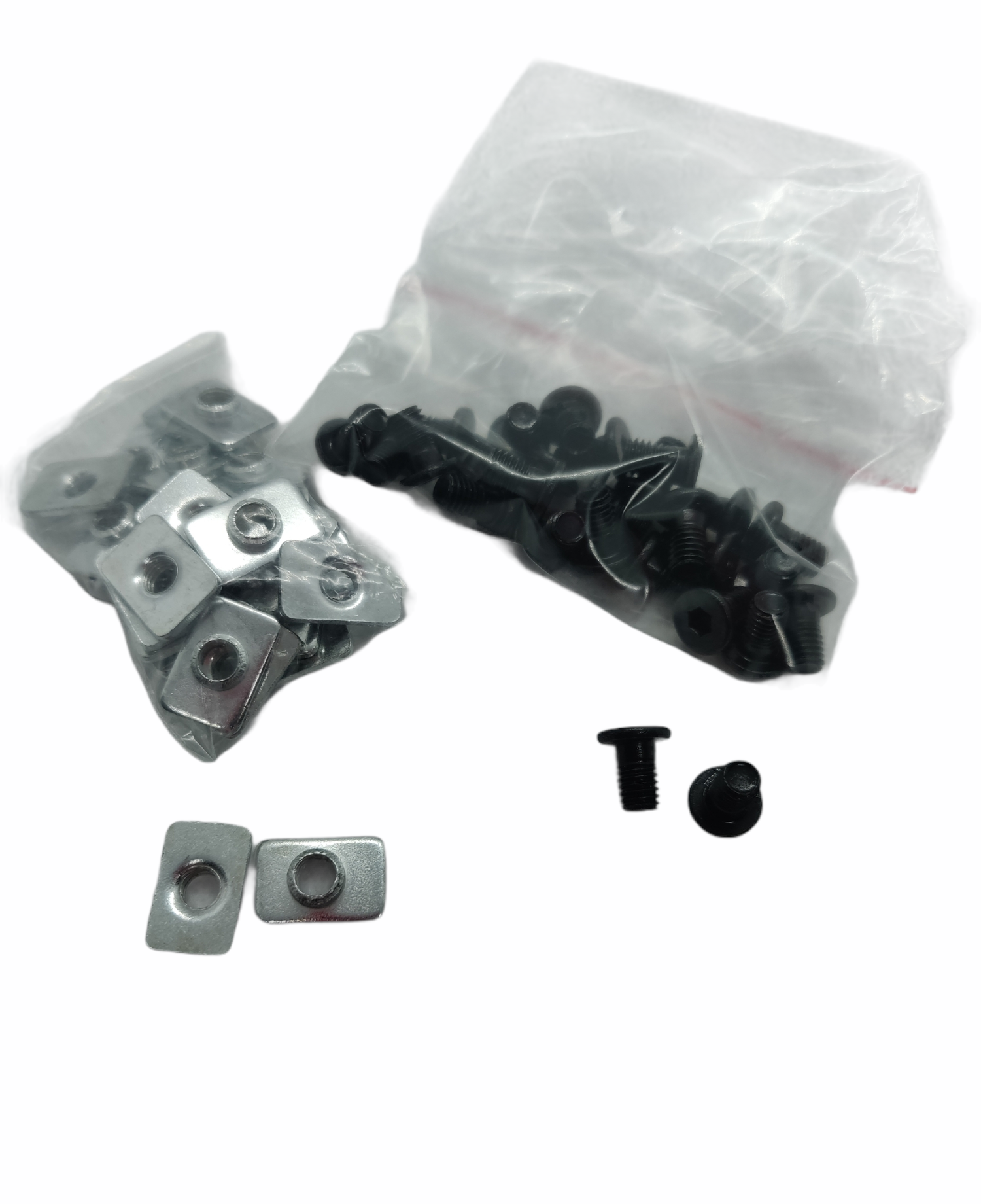 Zestaw: 25x T-NUT M5 + 25x Śruba imbusowa M5x8mm | nakrętka rowkowa profil aluminiowy