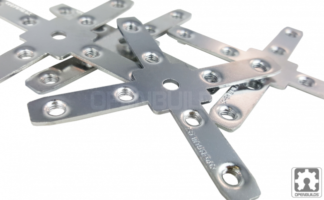 Łącznik 4-stronny MAKERLINK T-Nut V-SLOT [rowek 6] | nakrętka rowkowa profil aluminiowy