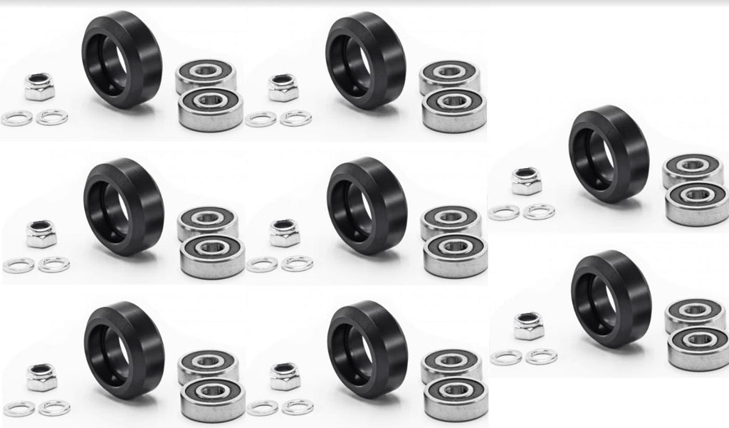 Solid V Wheel Kit — zestaw 8 kompletów rolek V-Slot