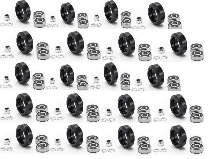 Solid V Wheel Kit — zestaw 20 kompletów rolek V-Slot