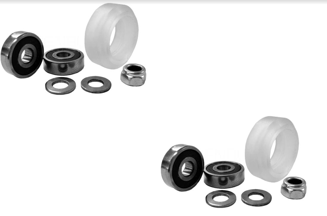 Xtreme Solid V Wheel Kit — zestaw 2 kompletów rolek V-Slot