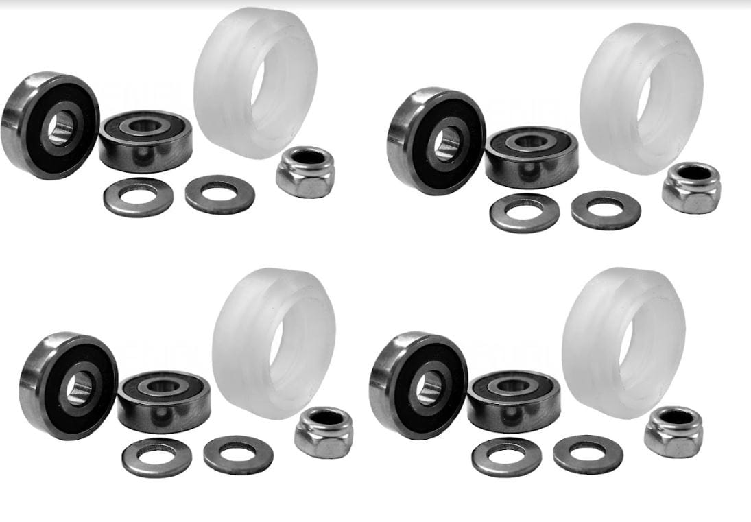 Xtreme Solid V Wheel Kit — zestaw 4 kompletów rolek V-Slot