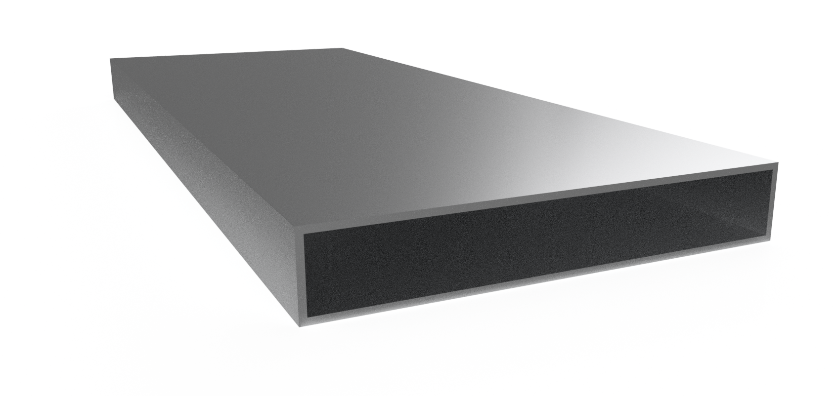 Belka brama wjazdowa wiata aluminium 20x120 mm