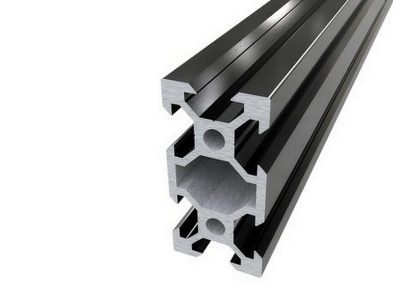 Profil aluminiowy V-SLOT 20x40 Czarny anodowany — cięty na wymiar