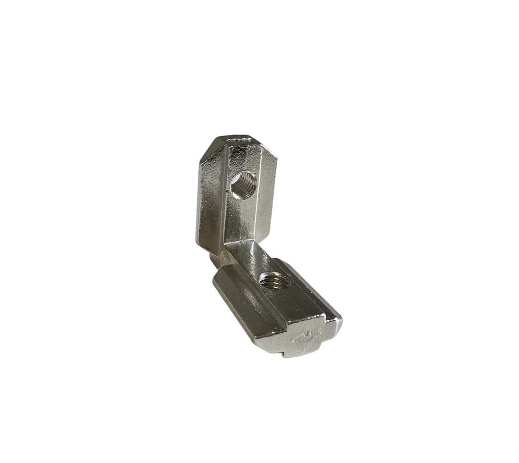 Łącznik narożny wewnętrzny 90 stopni T-Slot 40x40 rowek 8mm aluminium — zdjęcie 2