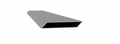 Profil aluminiowy Romb 140×20 mm — przęsło ogrodzeniowe, cięty na wymiar