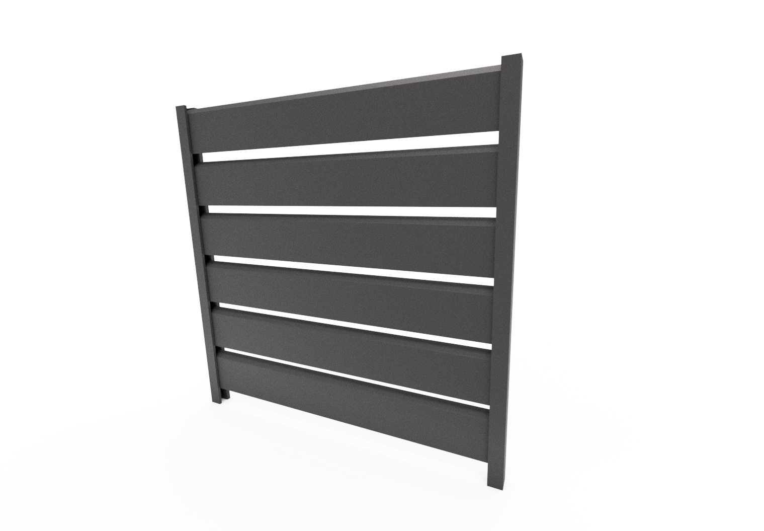 Profil aluminiowy Romb 140×20 mm — przęsło ogrodzeniowe, cięty na wymiar