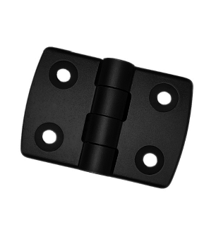 Zawias aluminiowy czarny do profili T-SLOT 30x30 [8] — BSV-SLOT aluveno.com