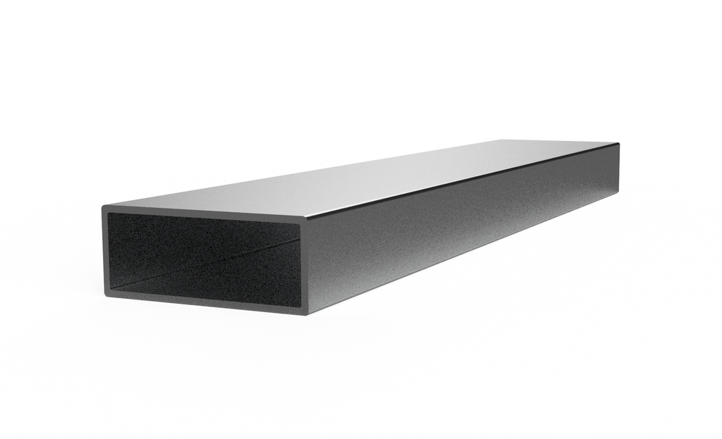Rura aluminiowa prostokątna 20x50 mm malowany proszkowo — 1000 mm