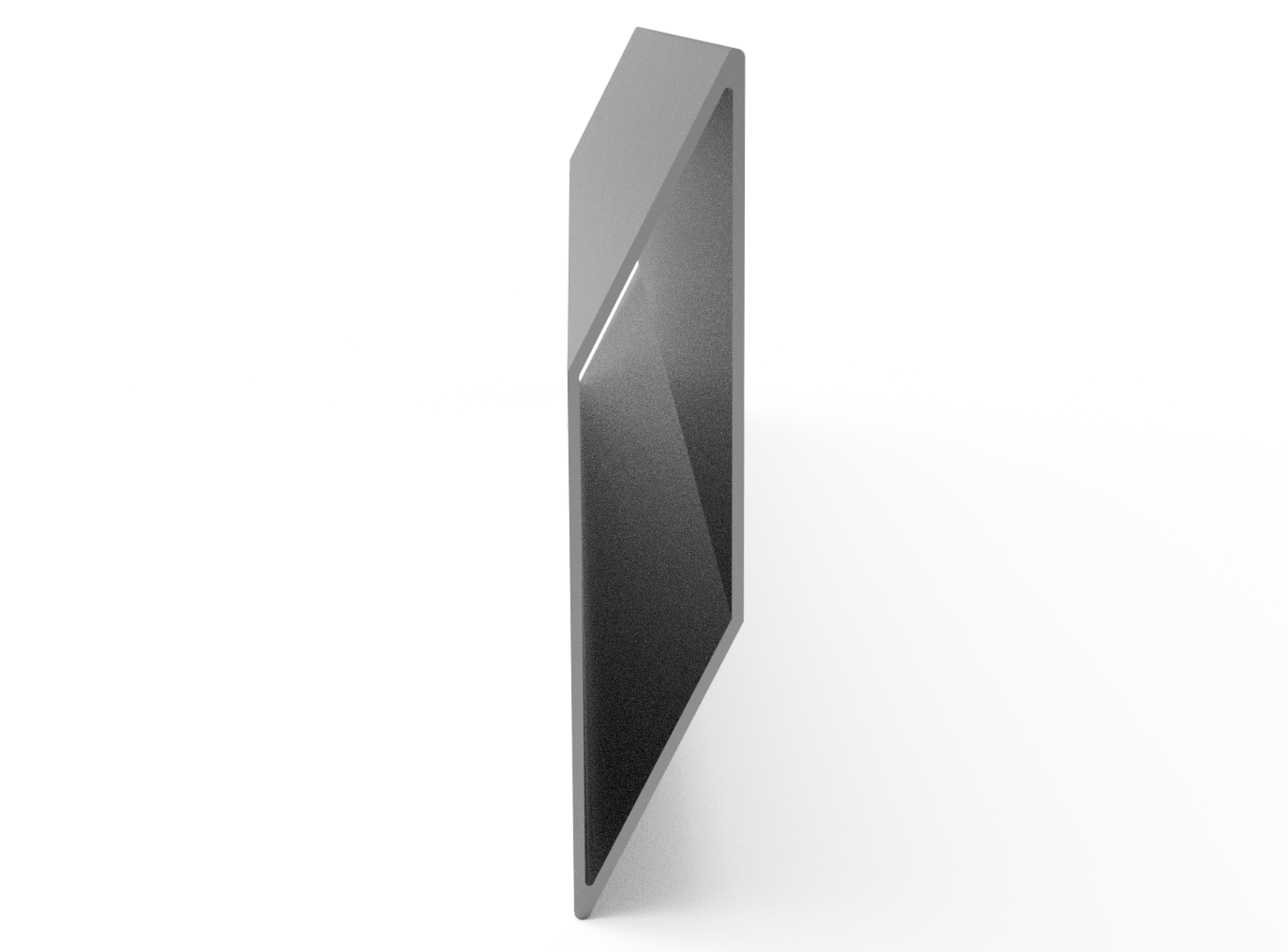 Profil aluminiowy Romb 20×104 mm — cięty na wymiar