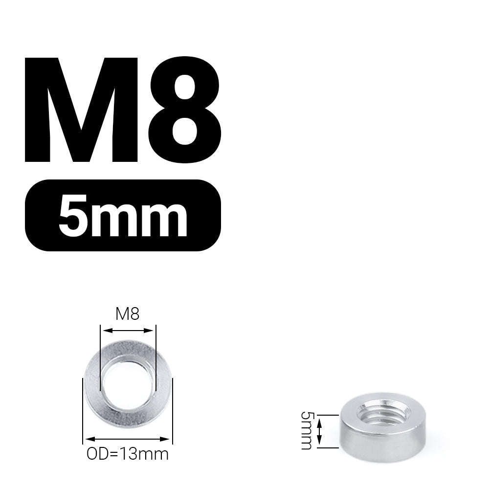 Dystans aluminiowy M8 5 mm