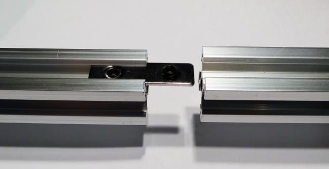 T-Nut podwójny 2xM5 do profili aluminiowych V-SLOT i C-BEAM nakrętka dwuotworowa rowek 6mm.