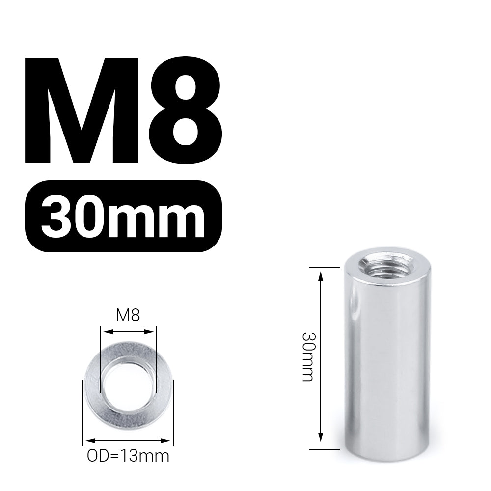 Dystans aluminiowy M8 30 mm