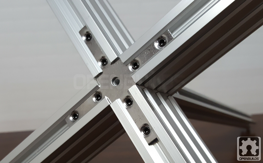 Łącznik 4-stronny MAKERLINK T-Nut V-SLOT [rowek 6] | nakrętka rowkowa profil aluminiowy