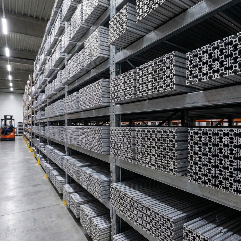 Aluminium T-Slot profile 30x30 mm cut to size BSV