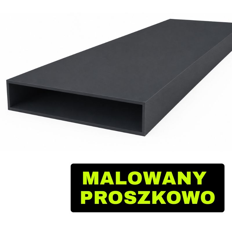 Profil aluminiowy zamknięty 20x100x1.5 — malowany proszkowo — 1000 mm