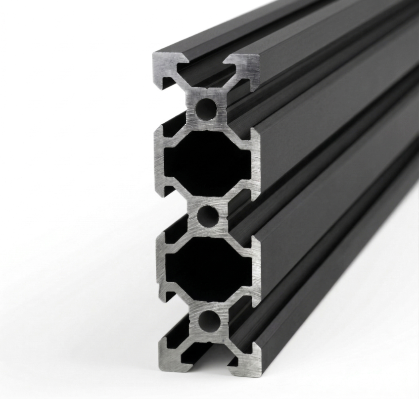 Profil aluminiowy V-SLOT 20x60 Czarny anodowany — cięty na wymiar
