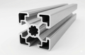 Profil aluminiowy T-SLOT 45x45 Srebrny rowek T 10mm — cięty na wymiar