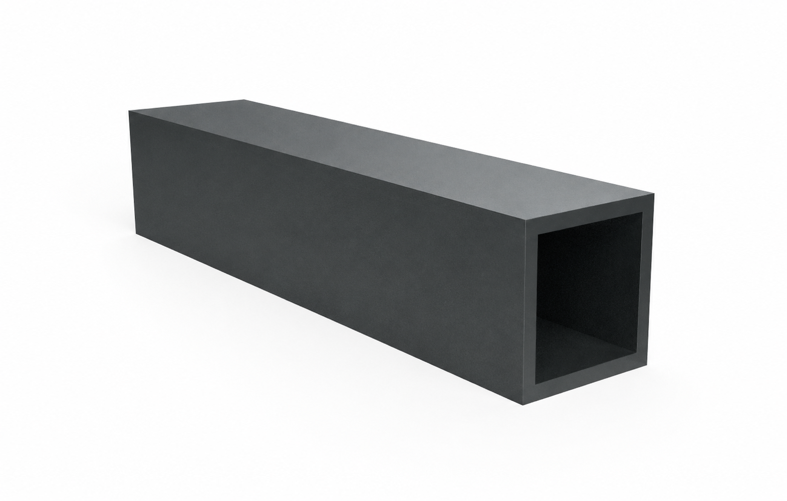 Profil aluminiowy zamknięty 20x20x2 malowany proszkowo — 1000 mm