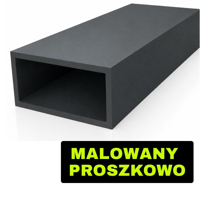 Profil aluminiowy zamknięty 20x40x2 malowany proszkowo — 1000 mm