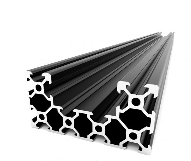 C-Beam 40x80 black profile OpenBuilds linear motion