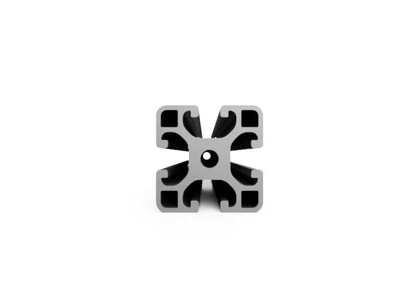 Aluminium T-Slot 40x40 mm cut to size BSV