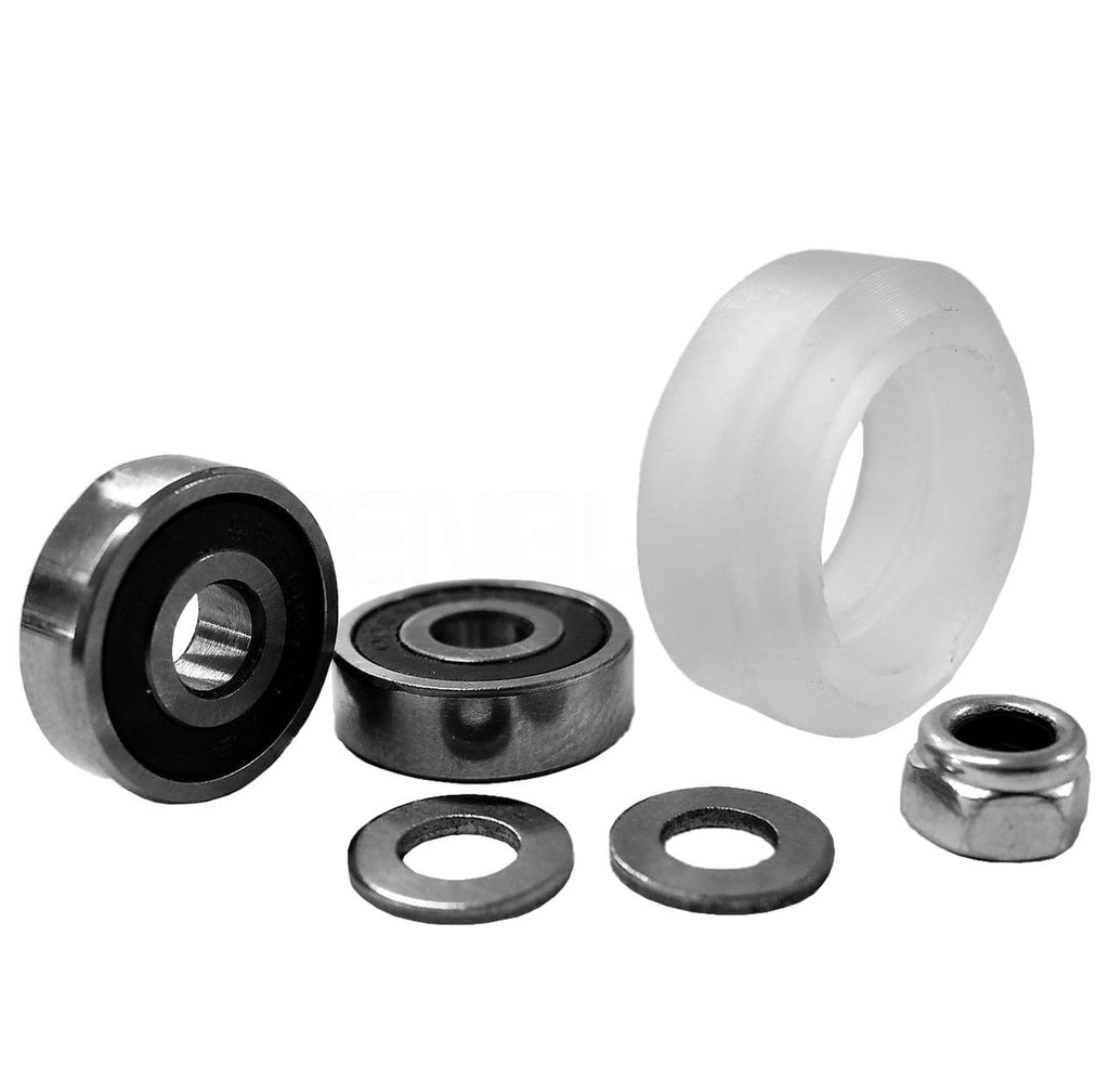 Xtreme Solid V Wheel Kit — zestaw 8 kompletów rolek V-Slot