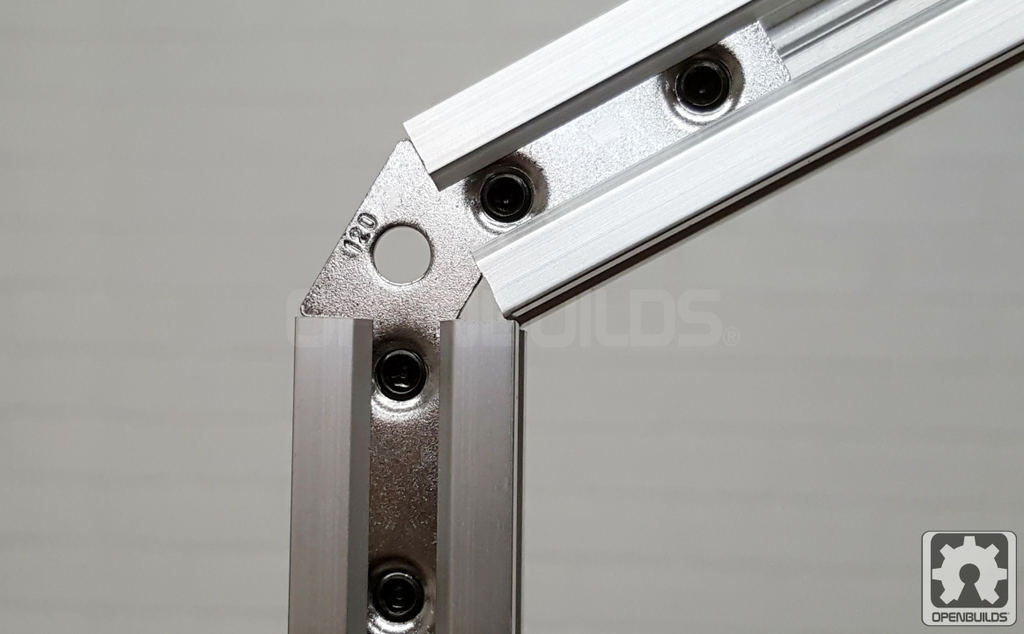 Łącznik 120° MAKERLINK T-Nut V-SLOT [rowek 6] | nakrętka rowkowa profil aluminiowy