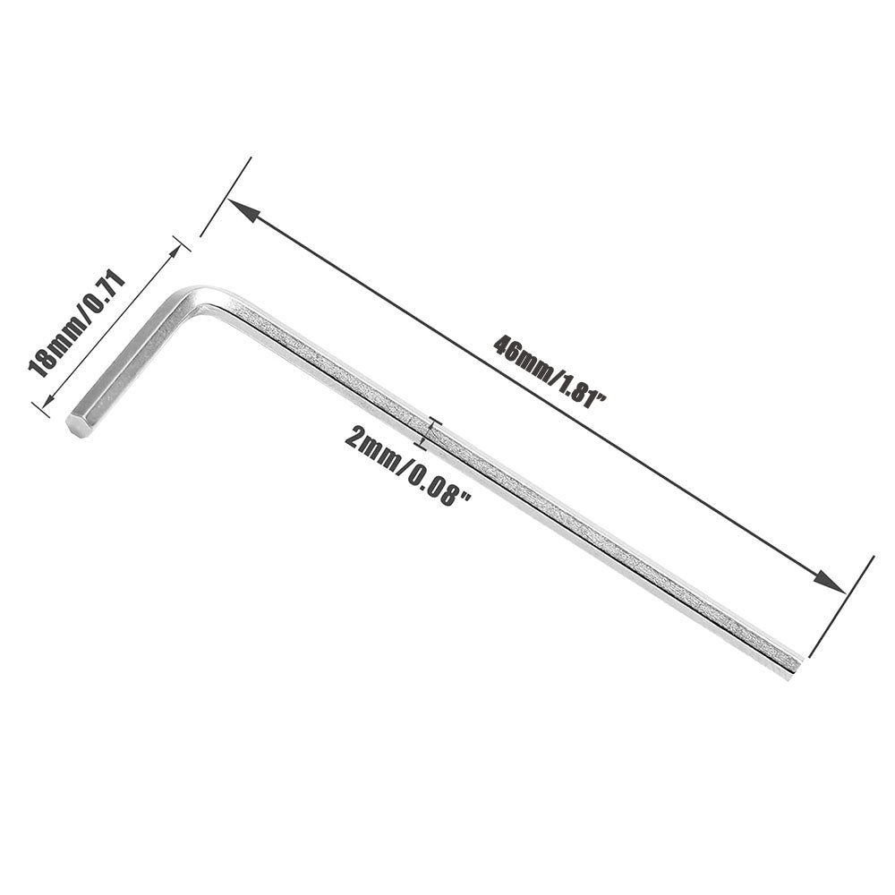 Klucz imbusowy sześciokątny 2 mm