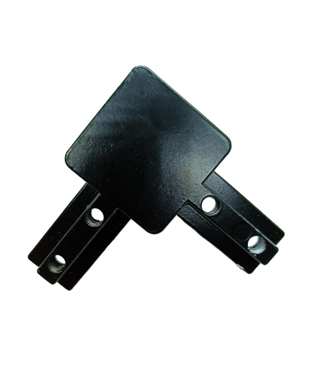 Łącznik 3-stronny ukryty T-Slot 40x40 czarny rowek 8mm trójnik