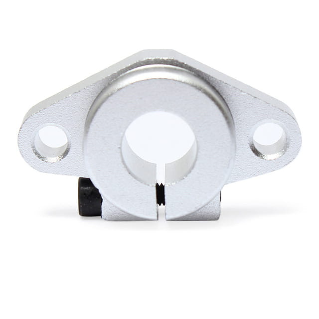 Wspornik końcowy SHF10 do wałka liniowego fi 10 mm aluminium — BSV-SLOT