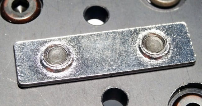 T-Nut podwójny 2xM5 do profili aluminiowych V-SLOT i C-BEAM nakrętka dwuotworowa rowek 6mm.