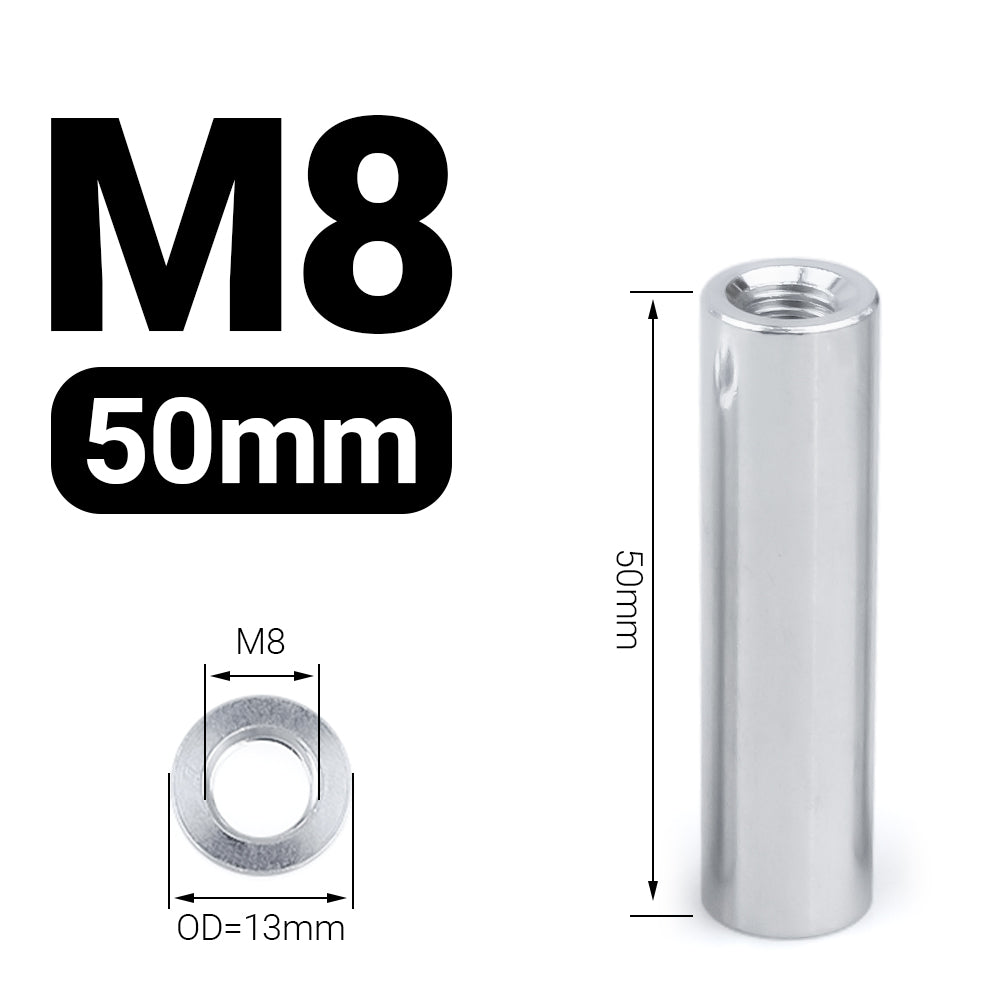 Dystans aluminiowy M8 50 mm