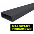 Profil aluminiowy zamknięty 20x60x2 — malowany proszkowo — 1000 mm