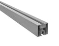 Profil aluminiowy PV40 40x39,8mm do montażu paneli fotowoltaicznych - przekrój poprzeczny