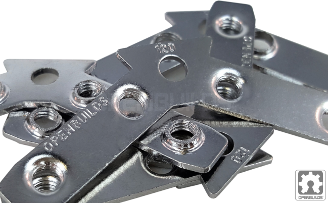 Łącznik 120° MAKERLINK T-Nut V-SLOT [rowek 6] | nakrętka rowkowa profil aluminiowy