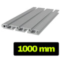 Profil aluminiowy do stołów teowych 126x16 mm z wypustem fi 8 1000 mm
