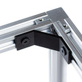 Narożnik zewnętrzny 135° do profili aluminiowych z serii 20 czarny