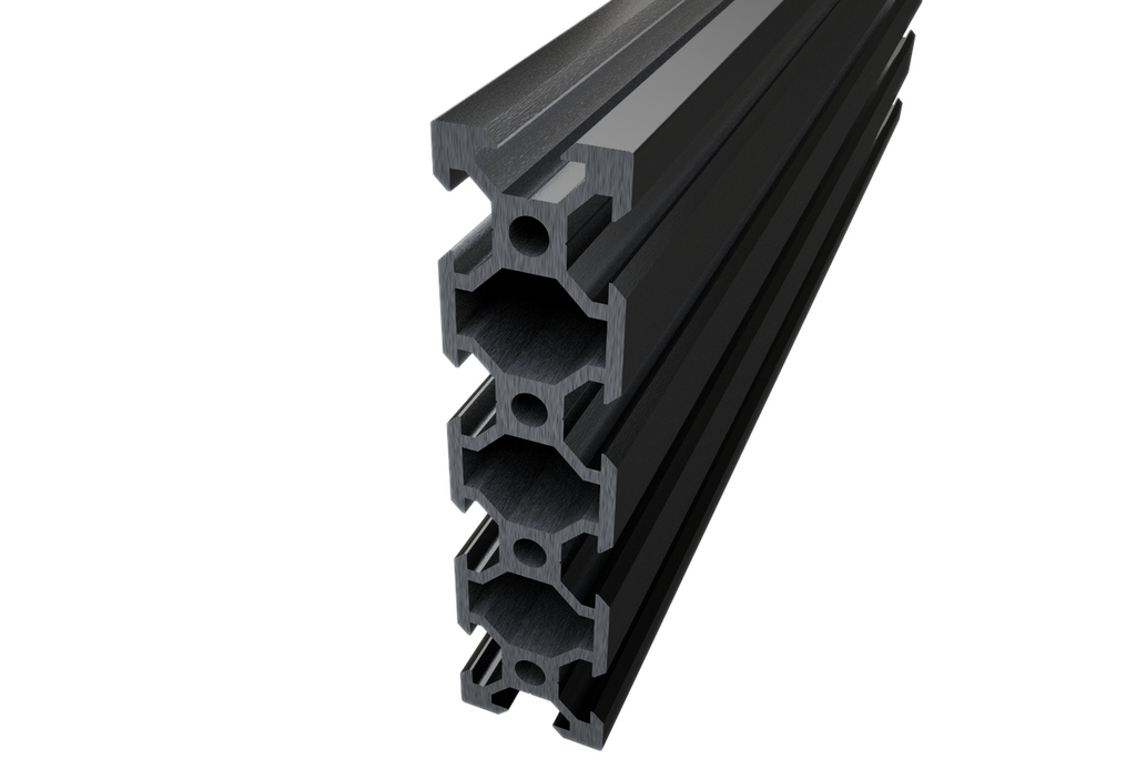 V-Slot 20x80 black 10 rowków V OpenBuilds CNC bramowy