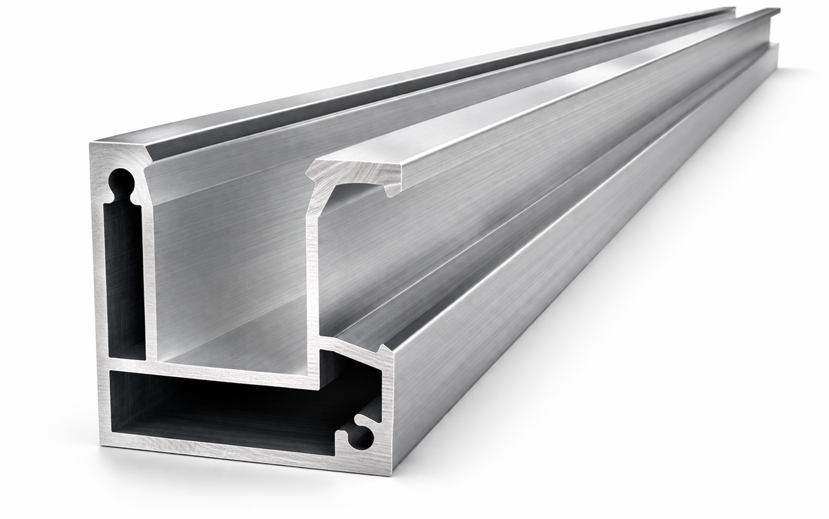Słupek ogrodzeniowy aluminiowy 40×40 mm — cięty na wymiar