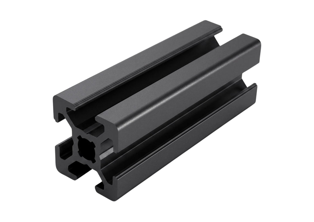 Profil aluminiowy T-SLOT 20×20 mm Czarny — cięty na wymiar